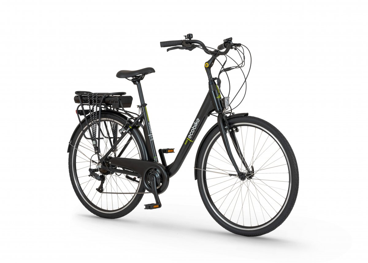 ECOBIKE BASIC ΗΛΕΚΤΡΙΚΟ ΠΟΔΗΛΑΤΟ ΠΟΛΗΣ 28'' ALLOY 7sp 14.5AH ΜΑΥΡΟ 2024 - Image 3