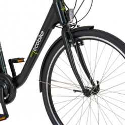 Alternative view of ECOBIKE BASIC ΗΛΕΚΤΡΙΚΟ ΠΟΔΗΛΑΤΟ ΠΟΛΗΣ 28'' ALLOY 7sp 14.5AH ΜΑΥΡΟ 2024