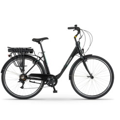 ECOBIKE BASIC ΗΛΕΚΤΡΙΚΟ ΠΟΔΗΛΑΤΟ ΠΟΛΗΣ 28'' ALLOY 7sp 14.5AH ΜΑΥΡΟ 2024