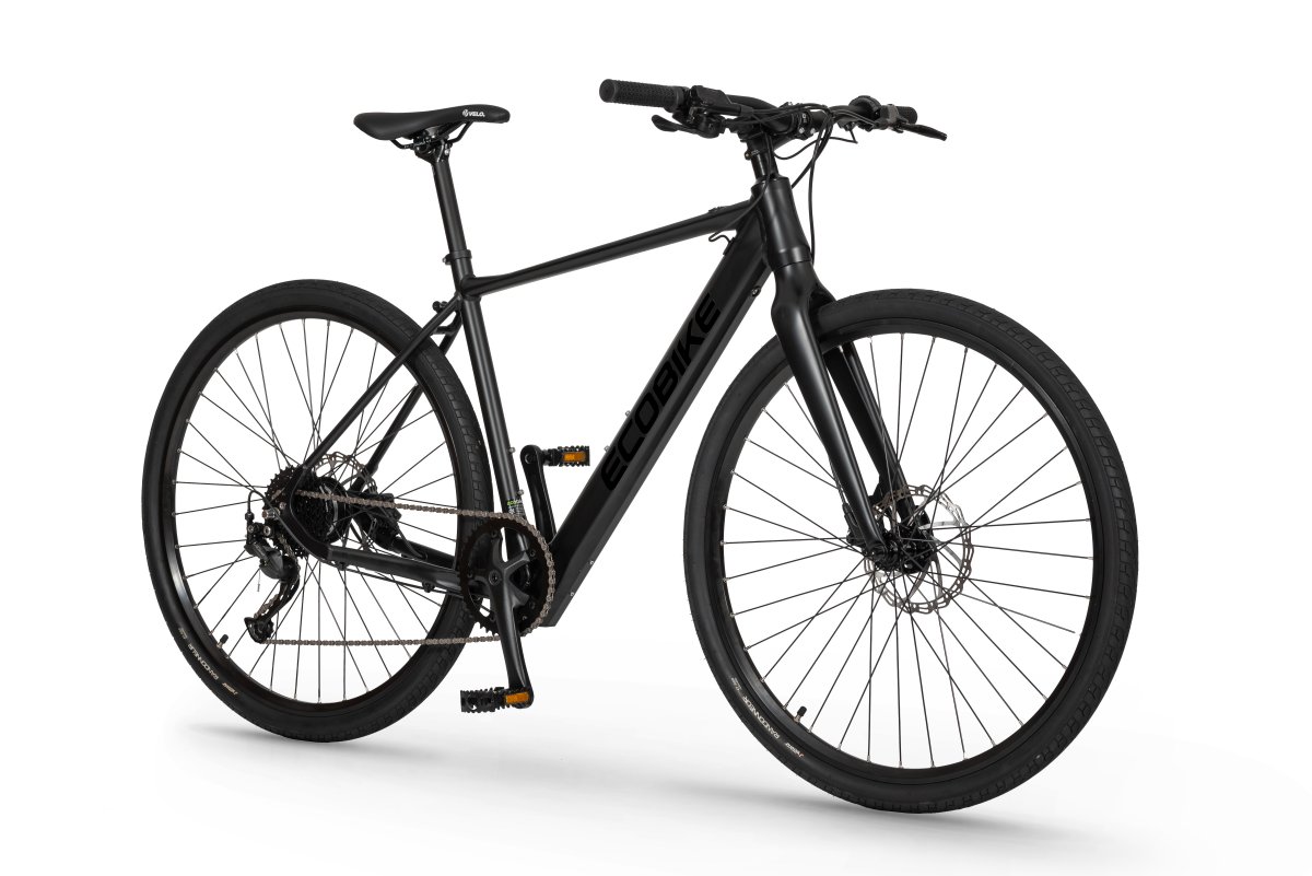 ECOBIKE URBAN ARROW ΗΛΕΚΤΡΙΚΟ ΠΟΔΗΛΑΤΟ FITNESS 28'' 9sp BLACK 36V 10AH 2022 - Image 4
