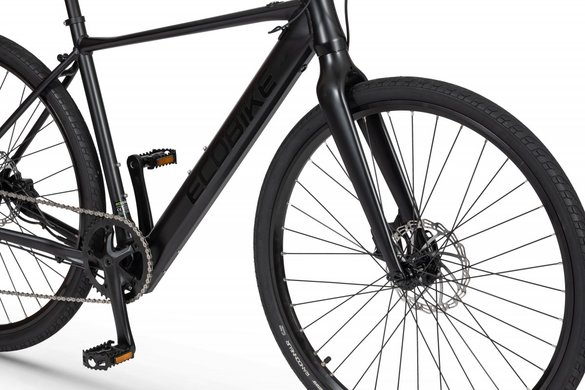 ECOBIKE URBAN ARROW ΗΛΕΚΤΡΙΚΟ ΠΟΔΗΛΑΤΟ FITNESS 28'' 9sp BLACK 36V 10AH 2022 - Image 3