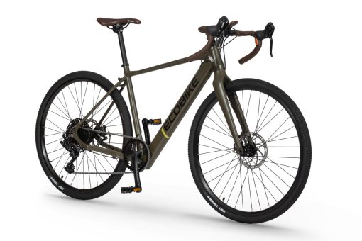 ECOBIKE FOREST ARROW ΗΛΕΚΤΡΙΚΟ ΠΟΔΗΛΑΤΟ GRAVEL 28'' 9sp GREEN OIL 36V/9.7AH 2024 - Image 6