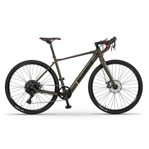 ECOBIKE FOREST ARROW ΗΛΕΚΤΡΙΚΟ ΠΟΔΗΛΑΤΟ GRAVEL 28'' 9sp GREEN OIL 36V/9.7AH 2024