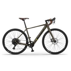 ECOBIKE FOREST ARROW ΗΛΕΚΤΡΙΚΟ ΠΟΔΗΛΑΤΟ GRAVEL 28'' 9sp GREEN OIL 36V/9.7AH 2024