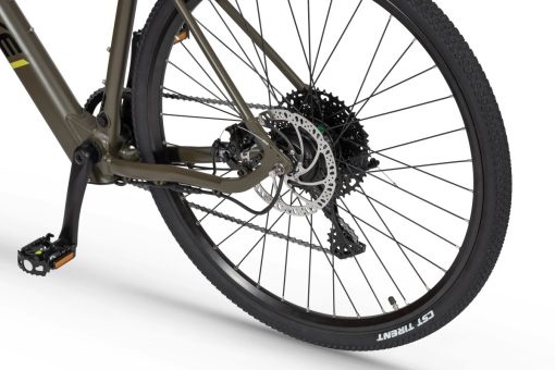 ECOBIKE FOREST ARROW ΗΛΕΚΤΡΙΚΟ ΠΟΔΗΛΑΤΟ GRAVEL 28'' 9sp GREEN OIL 36V/9.7AH 2024 - Image 3