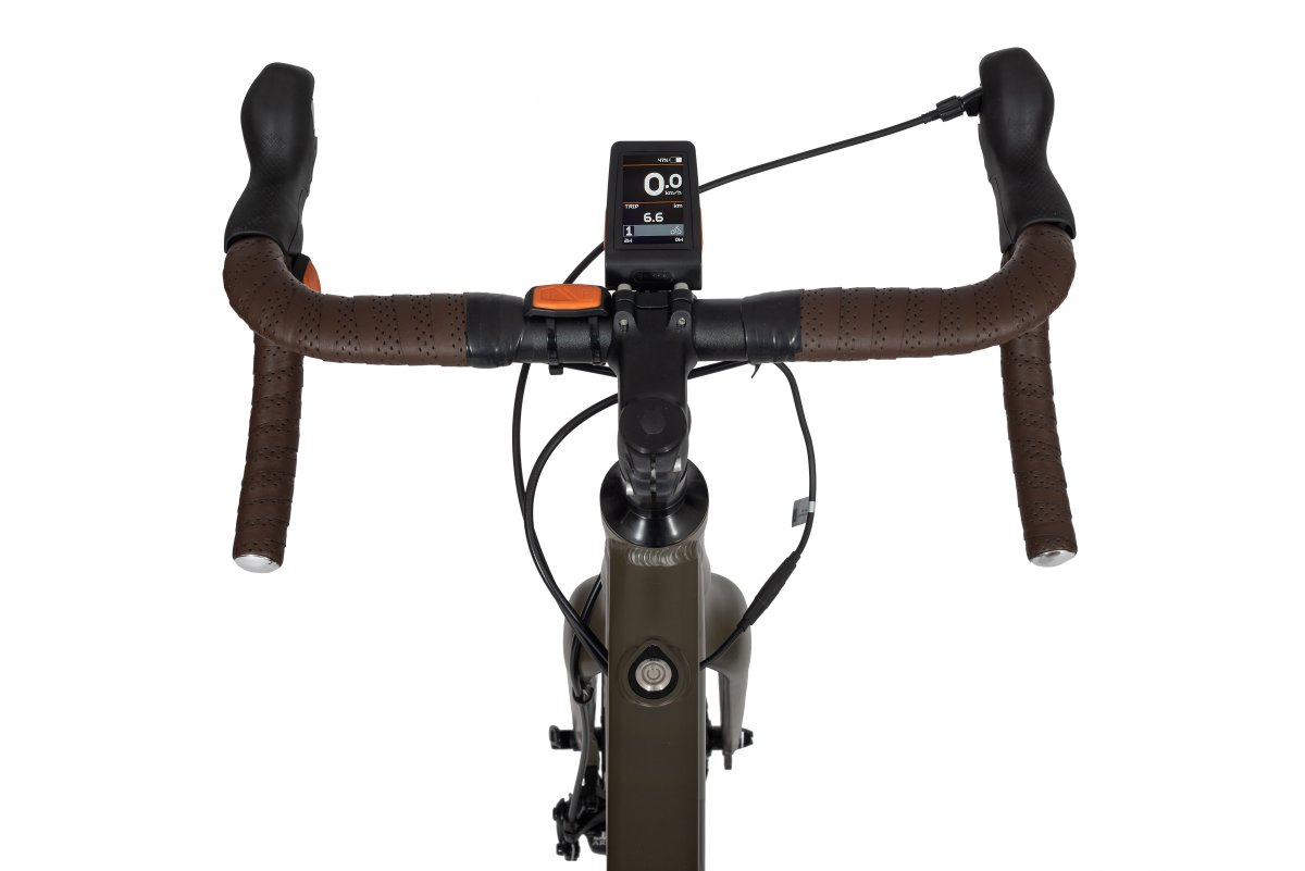 ECOBIKE FOREST ARROW ΗΛΕΚΤΡΙΚΟ ΠΟΔΗΛΑΤΟ GRAVEL 28'' 9sp GREEN OIL 36V/9.7AH 2024 - Image 2