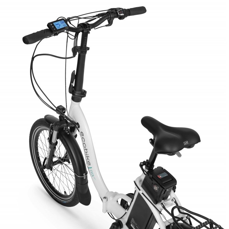 ECOBIKE EVEN ΗΛΕΚΤΡΙΚΟ ΠΟΔΗΛΑΤΟ ΣΠΑΣΤΟ 20'' ALLOY 6sp 36V/14.5AH ΛΕΥΚΟ 2024 - Image 2