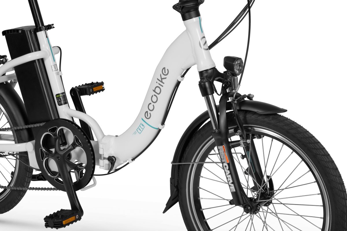 ECOBIKE EVEN ΗΛΕΚΤΡΙΚΟ ΠΟΔΗΛΑΤΟ ΣΠΑΣΤΟ 20'' ALLOY 6sp 36V/14.5AH ΛΕΥΚΟ 2024 - Image 4