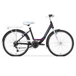 TABOU QUEEN 24'' ΠΑΙΔΙΚΟ ΠΟΔΗΛΑΤΟ 6sp BLACK/PINK 2022