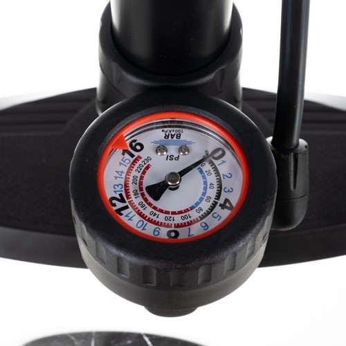 TRIZAND ΜΕΤΑΛΛΙΚΗ ΤΡΟΜΠΑ ΜΕ ΜΑΝΟΜΕΤΡΟ 230PSI ΜΑΥΡΗ 19164 - Image 3