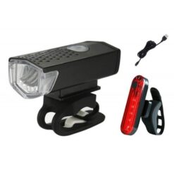 RTO S207 ΣΕΤ ΦΩΤΑ ΠΟΔΗΛΑΤΟΥ ΕΠΑΝΑΦΟΡΤΙΖΟΜΕΝΑ USB 3W ΕΜΠΡΟΣΘΙΟ + ΟΠΙΣΘΙΟ
