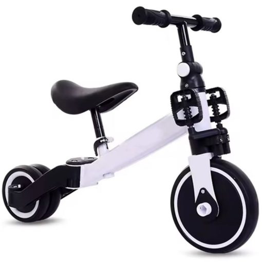 LEAN TRIKE PR050 ΠΑΙΔΙΚΟ ΠΟΔΗΛΑΤΟ ΙΣΟΡΡΟΠΙΑΣ/ΤΡΙΚΥΚΛΟ ΜΕ ΠΕΤΑΛΙΑ 2 ΣΕ 1 ΜΑΥΡΟ 25835 - Image 3