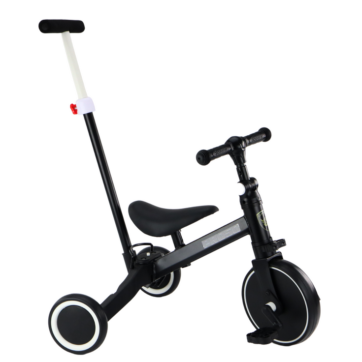 LEAN TRIKE PR050 ΠΑΙΔΙΚΟ ΠΟΔΗΛΑΤΟ ΙΣΟΡΡΟΠΙΑΣ/ΤΡΙΚΥΚΛΟ ΜΕ ΠΕΤΑΛΙΑ 2 ΣΕ 1 ΜΑΥΡΟ 25835