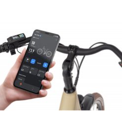 Alternative view of ECOBIKE X-CITY CAPPUCCINO ΗΛΕΚΤΡΙΚΟ ΠΟΔΗΛΑΤΟ ΠΟΛΗΣ 28” ALLOY 8sp 17.5AH Νο 49 ΥΔΡΑΥΛΙΚΑ ΔΙΣΚΟΦΡΕΝΑ 2025