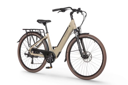 ECOBIKE X-CITY CAPPUCCINO ΗΛΕΚΤΡΙΚΟ ΠΟΔΗΛΑΤΟ ΠΟΛΗΣ 28” ALLOY 8sp 17.5AH Νο 49 ΥΔΡΑΥΛΙΚΑ ΔΙΣΚΟΦΡΕΝΑ 2025 - Image 3