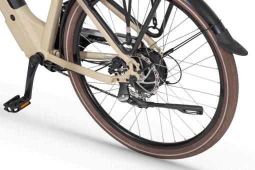 ECOBIKE X-CITY CAPPUCCINO ΗΛΕΚΤΡΙΚΟ ΠΟΔΗΛΑΤΟ ΠΟΛΗΣ 28” ALLOY 8sp 17.5AH Νο 49 ΥΔΡΑΥΛΙΚΑ ΔΙΣΚΟΦΡΕΝΑ 2025 - Image 5