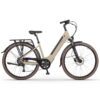 ECOBIKE X-CITY CAPPUCCINO ΗΛΕΚΤΡΙΚΟ ΠΟΔΗΛΑΤΟ ΠΟΛΗΣ 28” ALLOY 8sp 17.5AH Νο 49 ΥΔΡΑΥΛΙΚΑ ΔΙΣΚΟΦΡΕΝΑ 2025