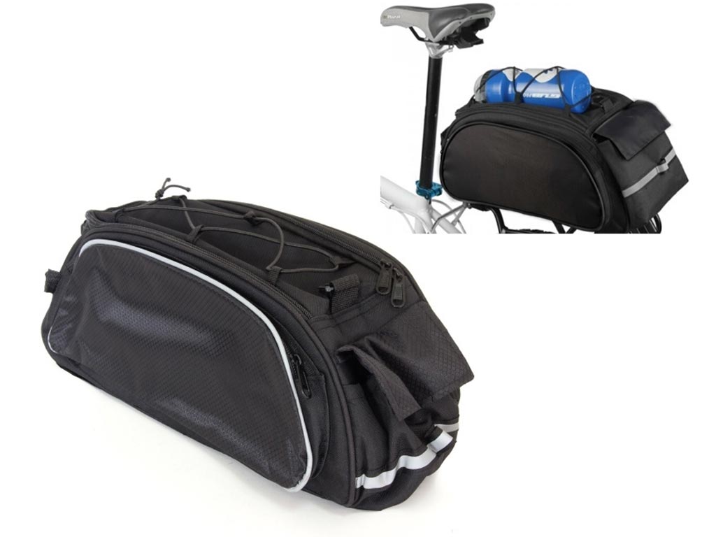 ARIA TRADE ΑΘΛΗΤΙΚΗ ΤΣΑΝΤΑ ΠΟΔΗΛΑΤΟΥ ΓΙΑ ΣΧΑΡΑ ΚΑΙ ΛΟΥΡΑΚΙ ΓΙΑ ΤΟΝ ΩΜΟ ΣΕ ΜΑΥΡΟ ΧΡΩΜΑ 40x16x17 cm RW2 - Image 3