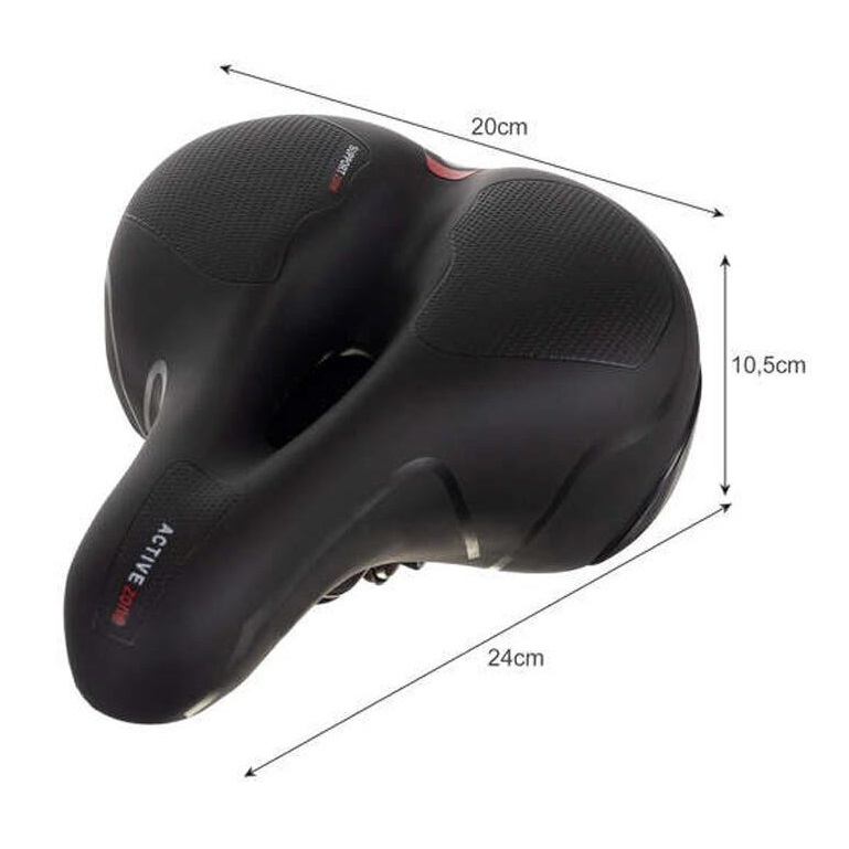 RW5I ΣΕΛΑ ΠΟΔΗΛΑΤΟΥ ΦΑΡΔΙΑ ΜΕ GEL ΚΑΙ ΦΑΝΑΡΙ USB ΚΡΥΦΑ ΕΛΑΤΗΡΙΑ ΜΑΥΡΗ - Image 2