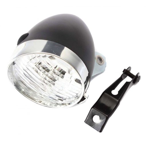 ATL ΕΜΠΡΟΣΘΙΟ ΦΑΝΑΡΙ ΠΟΔΗΛΑΤΟΥ ΜΠΑΤΑΡΙΑΣ RETRO BLACK 3 LED ZD14A - Image 2
