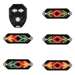 Alternative view of FY-1820 ΟΠΙΣΘΙΟ ΑΣΥΡΜΑΤΟ ΦΑΝΑΡΙ LED ΠΟΔΗΛΑΤΟΥ ΜΕ ΦΛΑΣ ΚΑΙ ΧΕΙΡΙΣΤΗΡΙΟ