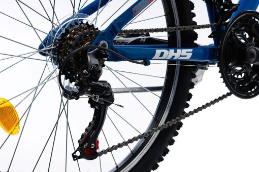 DHS 2623 ΠΑΙΔΙΚΟ ΠΟΔΗΛΑΤΟ MTB ΑΛΟΥΜΙΝΙΟΥ 26” 21sp BLUE 2025 - Image 3