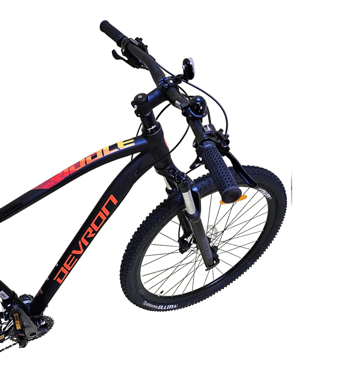 DEVRON RIDDLE M4.9 MAN MTB 29” 2X10sp ΠΟΔΗΛΑΤΟ ΑΛΟΥΜΙΝΙΟΥ ΥΔΡΑΥΛΙΚΑ ΔΙΣΚΟΦΡΕΝΑ BLACK/RED No49 2024 - Image 4