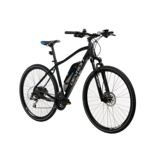 DEVRON 28161 ΗΛΕΚΤΡΙΚΟ ΠΟΔΗΛΑΤΟ 28” 250W/10.4AH BLACK 2X8sp 2024 - Image 2