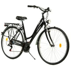 Alternative view of DHS 28001 CITY 28” 6sp ΠΟΔΗΛΑΤΟ ΠΟΛΗΣ ΑΛΟΥΜΙΝΙΟΥ Νο 50mm BLACK 2025