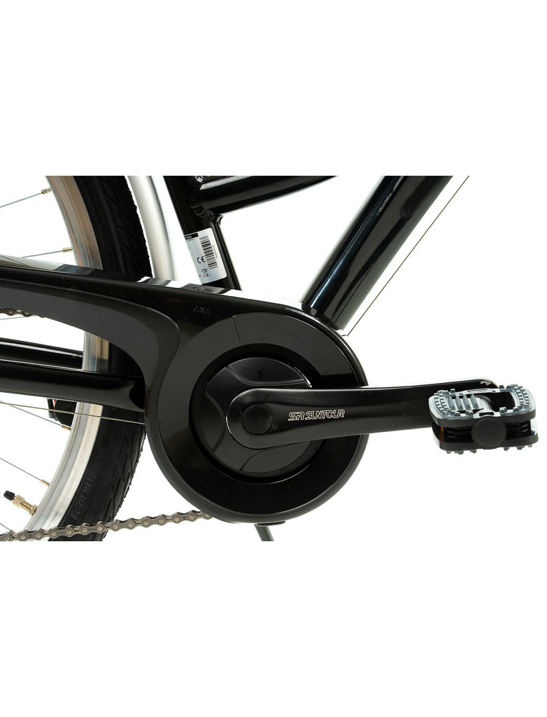 DHS 28001 CITY 28” 6sp ΠΟΔΗΛΑΤΟ ΠΟΛΗΣ ΑΛΟΥΜΙΝΙΟΥ Νο 50mm BLACK 2025 - Image 5