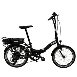 DEVRON 20124 ΗΛΕΚΤΡΙΚΟ ΠΟΔΗΛΑΤΟ ΣΠΑΣΤΟ 20” 7sp 250W/10.4AH BLACK (BAFANG MOTOR) 2025