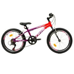 DHS TERRANA 20023 ΠΑΙΔΙΚΟ ΠΟΔΗΛΑΤΟ ΑΛΟΥΜΙΝΙΟΥ 20” 6sp PURPLE/PINK 2025