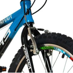 DHS TERRANA 20023 ΠΑΙΔΙΚΟ ΠΟΔΗΛΑΤΟ ΑΛΟΥΜΙΝΙΟΥ 20” 6sp BLACK/BLUE 2025 - Image 3