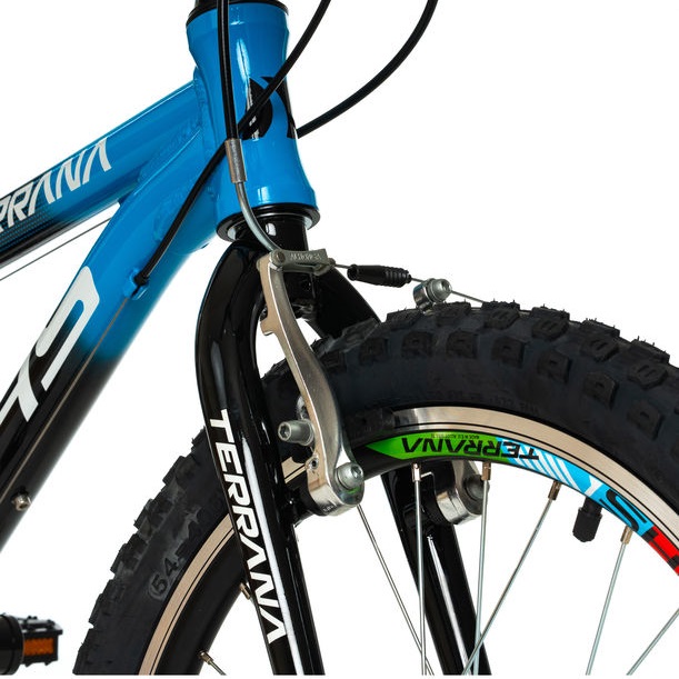 DHS TERRANA 20023 ΠΑΙΔΙΚΟ ΠΟΔΗΛΑΤΟ ΑΛΟΥΜΙΝΙΟΥ 20” 6sp BLACK/BLUE 2025 - Image 3