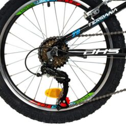 DHS TERRANA 20023 ΠΑΙΔΙΚΟ ΠΟΔΗΛΑΤΟ ΑΛΟΥΜΙΝΙΟΥ 20” 6sp BLACK/BLUE 2025 - Image 4