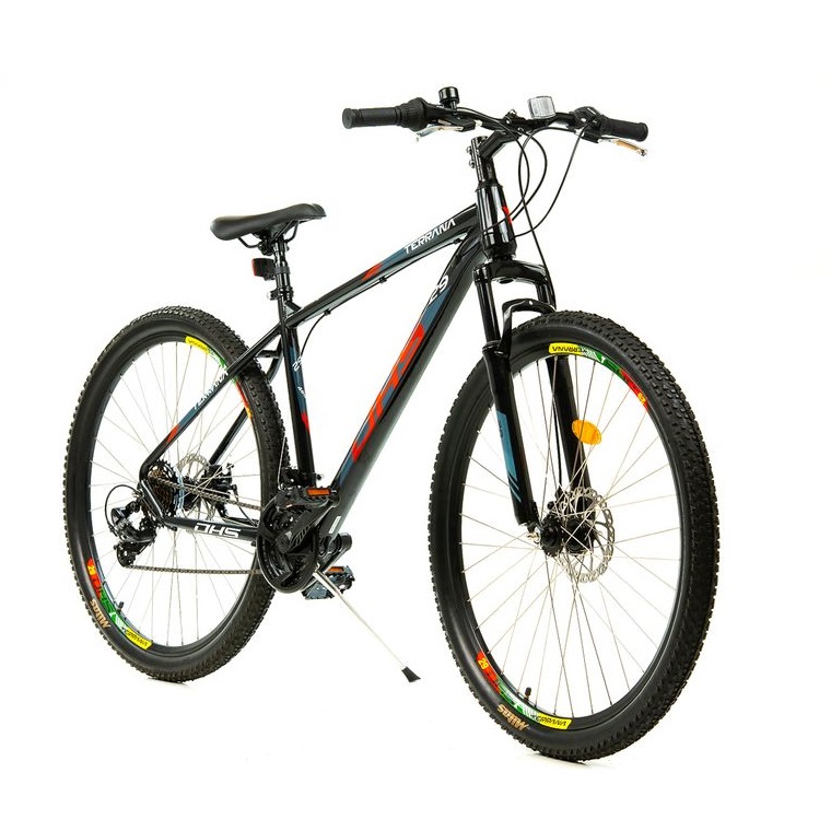 DHS TERRANA 29005 MTB 29” ΠΟΔΗΛΑΤΟ ΜΗΧΑΝΙΚΑ ΔΙΣΚΦΟΦΡΕΝΑ 3X7sp BLACK/RED No48 2025 - Image 2