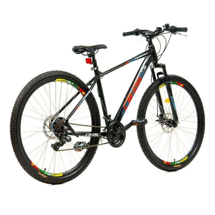 DHS TERRANA 29005 MTB 29” ΠΟΔΗΛΑΤΟ ΜΗΧΑΝΙΚΑ ΔΙΣΚΦΟΦΡΕΝΑ 3X7sp BLACK/RED No48 2025 - Image 3
