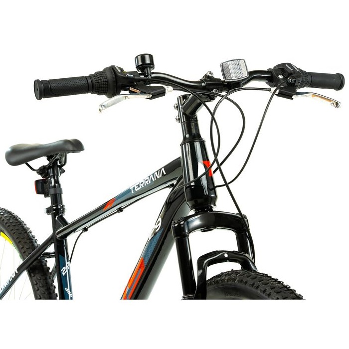 DHS TERRANA 29005 MTB 29” ΠΟΔΗΛΑΤΟ ΜΗΧΑΝΙΚΑ ΔΙΣΚΦΟΦΡΕΝΑ 3X7sp BLACK/RED No48 2025 - Image 4
