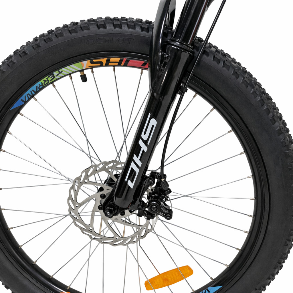 DHS TERRANA 24023 ΠΑΙΔΙΚΟ ΠΟΔΗΛΑΤΟ ΑΛΟΥΜΙΝΙΟΥ 24” 21sp ΔΙΣΚΟΦΡΕΝΑ BLACK/RED 2026 - Image 5