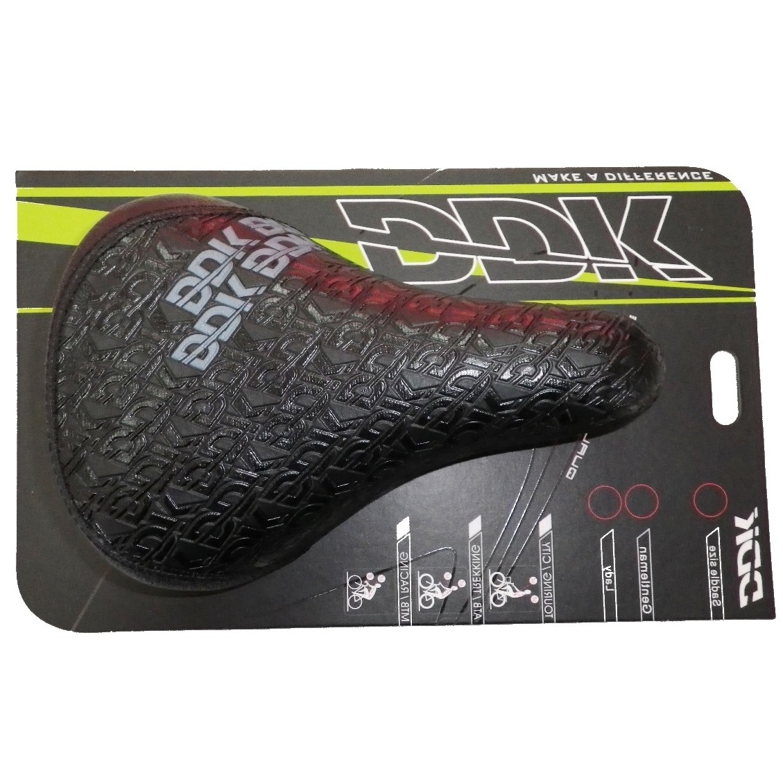 DDK 1212 ΣΕΛΑ ΠΟΔΗΛΑΤΟΥ BMX BLACK/SILVER - Image 4