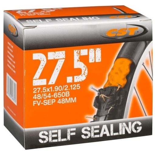 CST 27.5X1.90/2.125 FV 48mm SELF SEALING ΑΕΡΟΘΑΛΑΜΟΣ ΜΕ ΥΓΡΟ ΚΑΤΑ ΤΩΝ ΤΡΥΠΗΜΑΤΩΝ