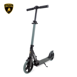 KICKNROLL LAMBORGINI ΠΑΤΙΝΙ SCOOTER ΑΝΑΔΙΠΛΟΥΜΕΝΟ ΜΕ ΤΡΟΧΟ 200mm BLACK/GREY L6-200
