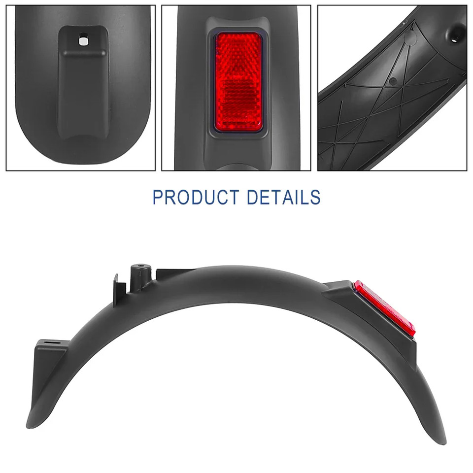 XIAOMI Mi4 LITE (2GEN) ΟΠΙΣΘΙΟ ΦΤΕΡΟ ΚΟΜΠΛΕ ΜΕ ΦΑΝΑΡΙ ΓΙΑ E-SCOOTER - Image 4