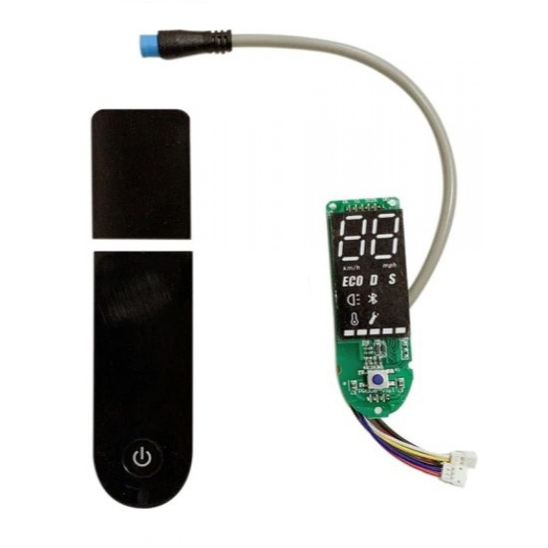 eWHEEL ΑΝΤΑΛΛΑΚΤΙΚΗ ΠΛΑΚΕΤΑ ΟΘΟΝΗΣ XIAOMI M365 PRO ΜΕ ΤΑ ΠΡΟΣΤΑΤΕΥΤΙΚΑ ΚΑΛΥΜΜΑΤΑ