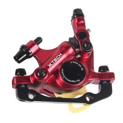 XTECH ZOOM HB-100 ΔΑΓΚΑΝΑ ΦΡΕΝΟΥ SEMI-HUDRAULIC ΚΑΙ ΒΑΣΗ ΤΟΠΟΘΕΤΗΣΗΣ ΓΙΑ ΗΛΕΚΤΡΙΚΑ ΠΑΤΙΝΙΑ XIAOMI M365 Pro / Pro2 ΚΟΚΚΙΝΟ