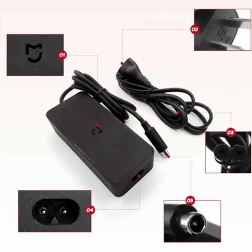 ORIGINAL ΦΟΡΤΙΣΤΗΣ ΓΙΑ ΤΑ ΗΛΕΚΤΡΙΚΑ ΠΑΤΙΝΙΑ XIAOMI M365, ESSENTIAL, 1S, PRO/2 - Image 2