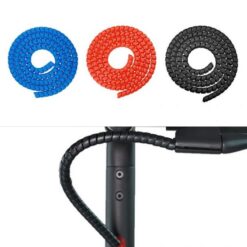 Alternative view of eWHEEL ΠΡΟΣΤΑΤΕΥΤΙΚΟ ΣΠΙΡΑΛ ΚΑΛΩΔΙΩΝ ΓΙΑ XIAOMI M365, Essential, 1S, Pro/2 ΜΑΥΡΟ