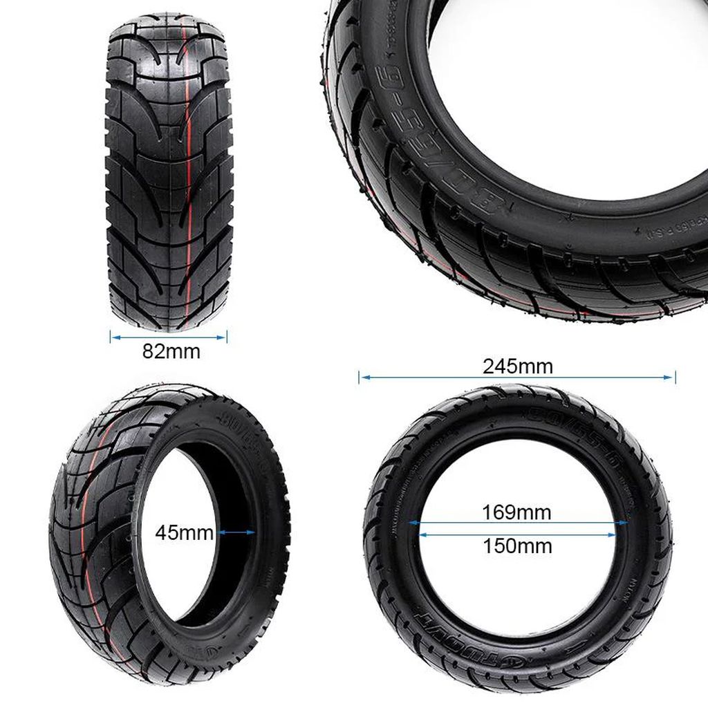 eWHEEL (TUOVT) ΕΛΑΣΤΙΚΟ E-SCOOTER 80/65-6 (10X3) (255X80) - Image 3