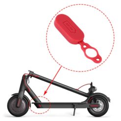 Alternative view of ΜΑΓΝΗΤΙΚΗ ΤΑΠΑ ΣΥΛΙΚΟΝΗΣ ΓΙΑ ΤΗ ΘΥΡΑ ΦΟΡΤΙΣΗΣ ΤΩΝ XIAOMI E-SCOOTERS PRO/PRO2/1S/ESSENTIAL ΚΟΚΚΙΝΗ