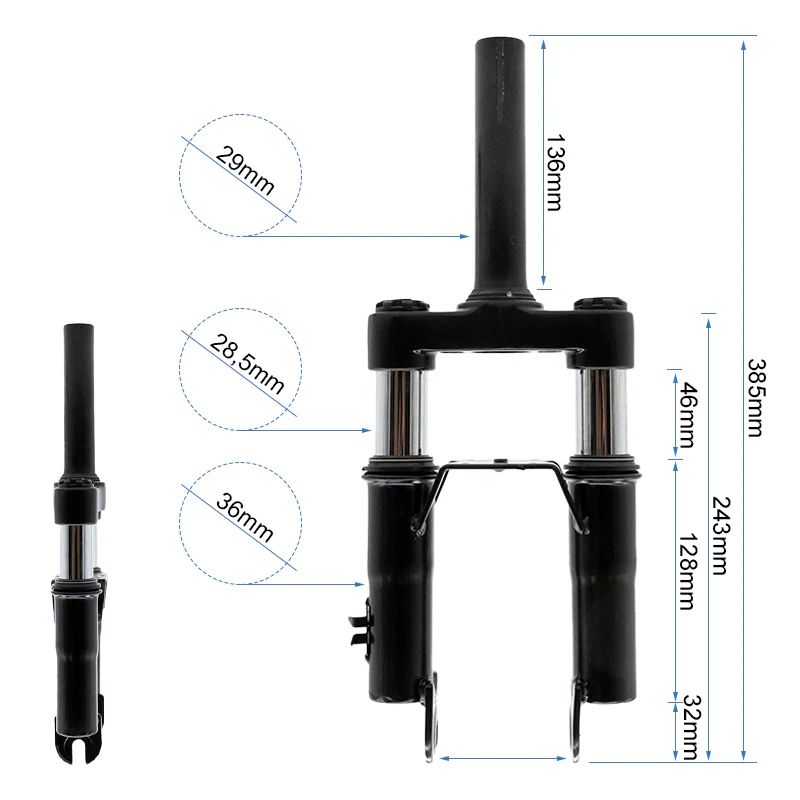 eWHEEL ΕΜΠΡΟΣΘΙΑ ΑΝΑΡΤΗΣΗ ΓΙΑ XIAOMI M365/1S/ESSENTIAL/PRO/PRO /DUCATI EVO 96588 - Image 2